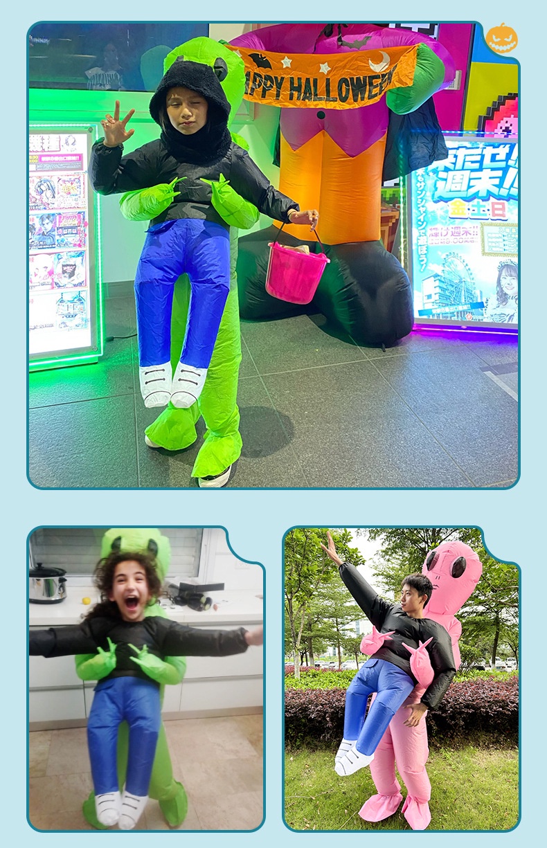 Hot Animal Frog Inflatable Costume Suits Dress Anime Cosplay Christmas ...