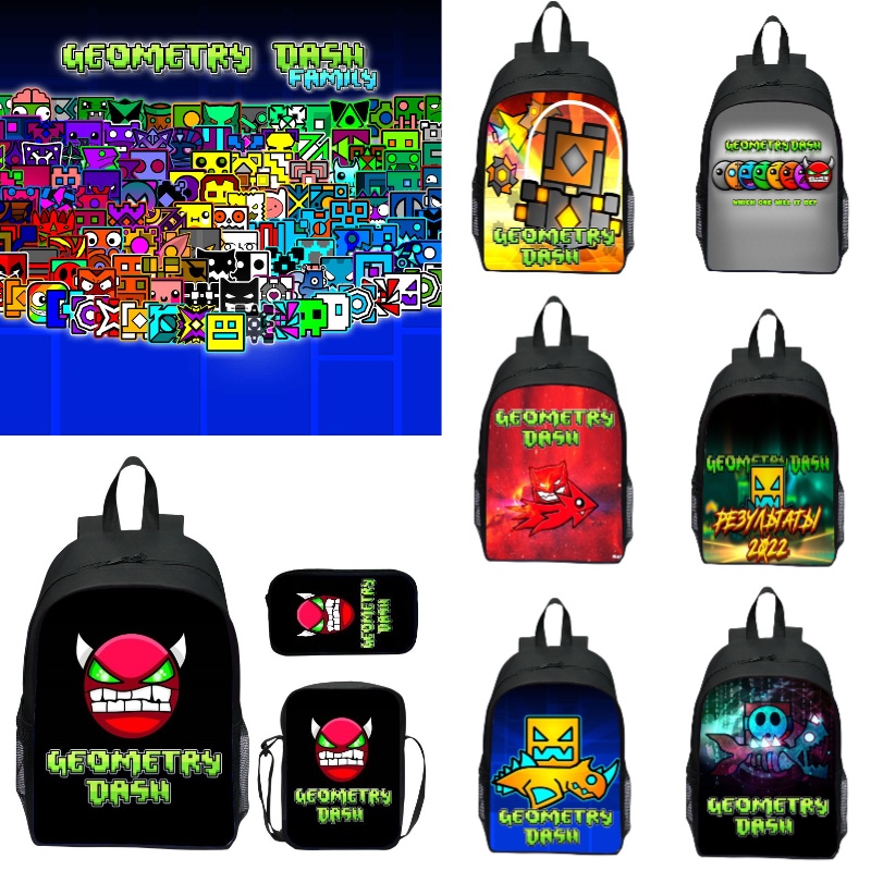 Dash Geometry Elementary School Backpack Cute And Fun Unisex Options ...