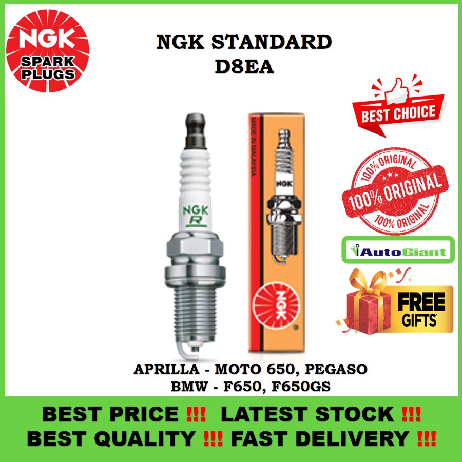 NGK-Zündkerze D8EA, Für Alle F650-Modelle