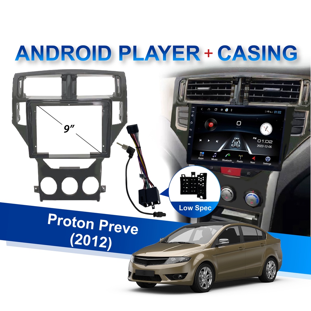 Android Player with Casing - Proton Preve Executive Spec (9