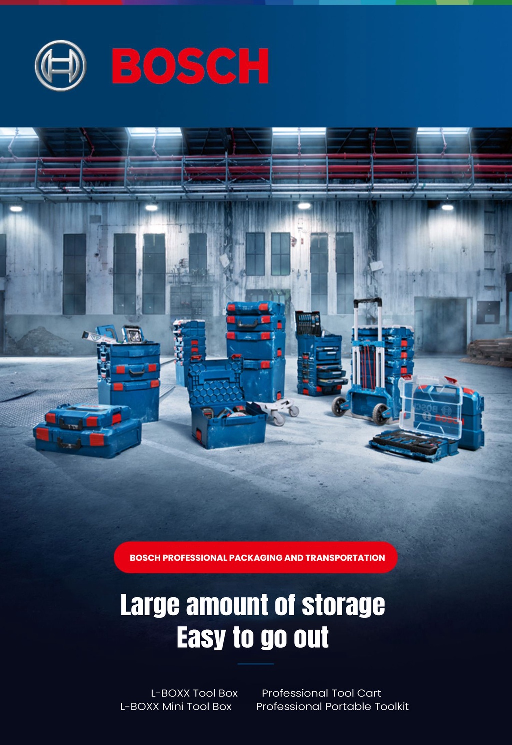 BOSCH L-BOXX 102 136 238 374 LBOXX L BOXX Carrying Case Tool Box Kotak ...