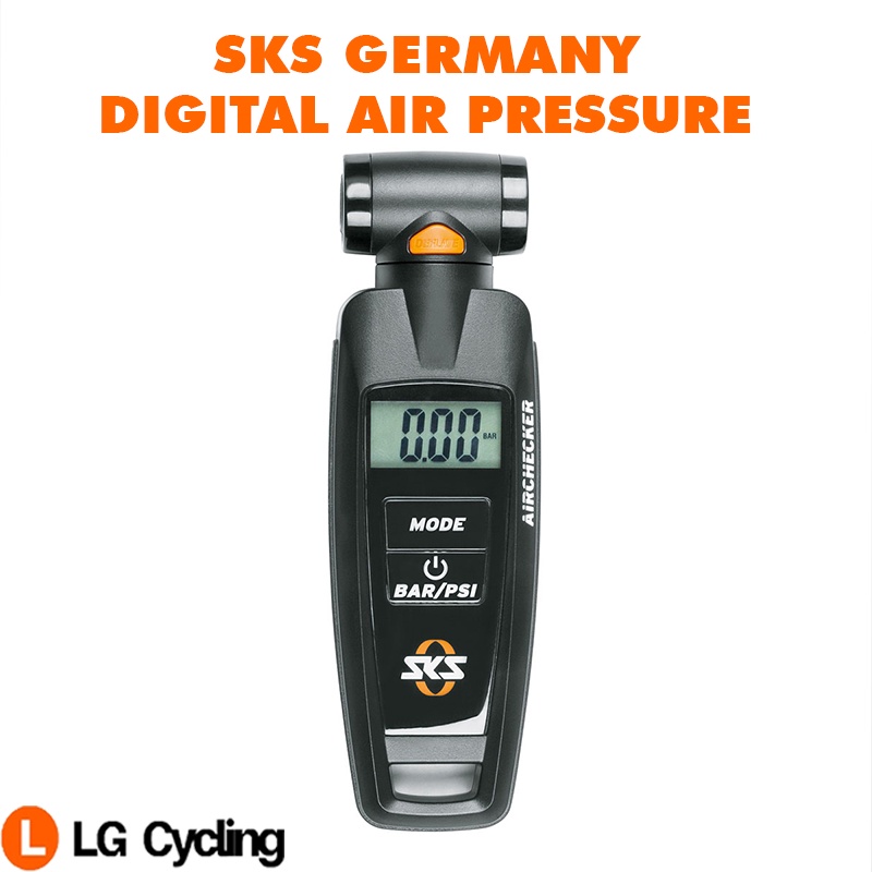 SKS Germany Airchecker Digital Air Pressure Gauge 160psi Digital Tire