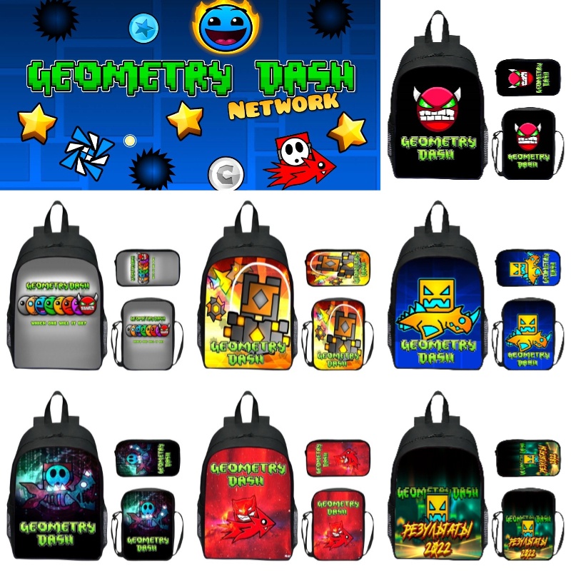Dash Geometry Elementary School Backpack Cute And Fun Unisex Options ...