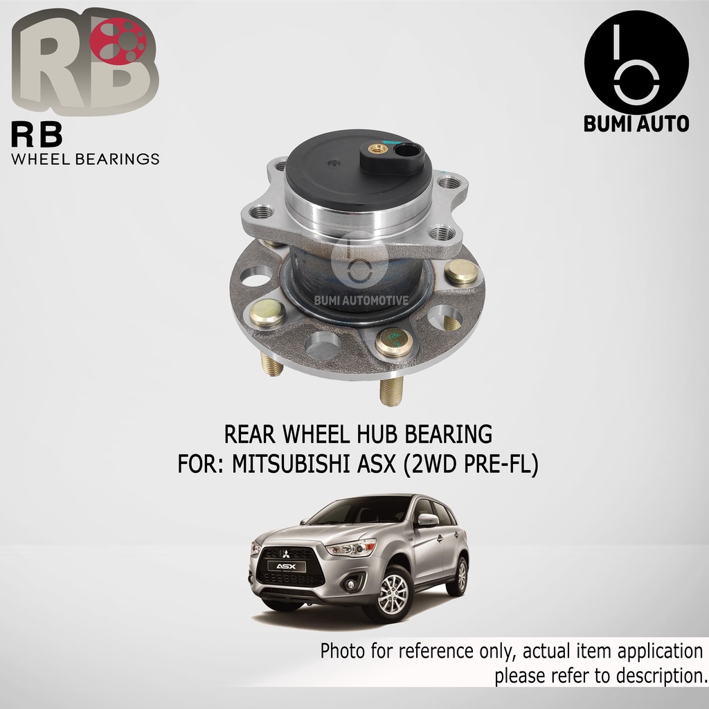 Mitsubishi ASX 2WD AWD (Prefacelift / Facelift) Rear (Belakang) Wheel Bearing Hub 1pc Shopee