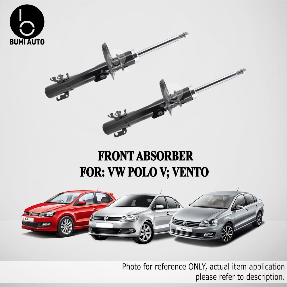 Volkswagen Polo V MK5 / Vento Front (Depan) / Rear (Belakang) Shock