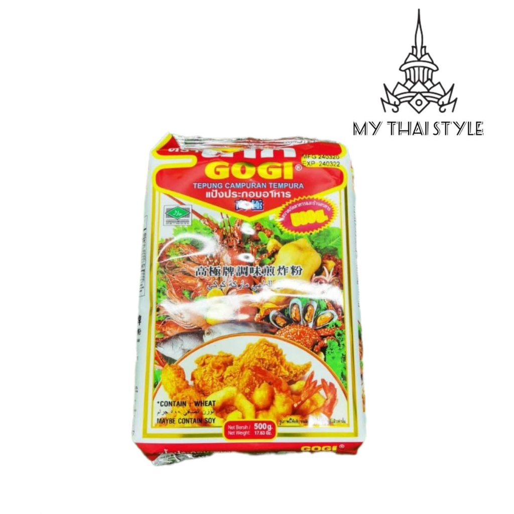 Gogi Tepung Campuran Tempura 500g Tempura Flour Shopee Malaysia