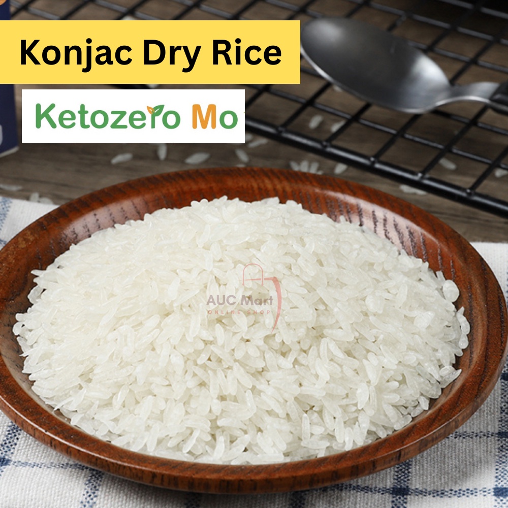 Ketozero Mo Konjac Dry Rice Low Carb Zero Fat Instant Shirataki Healthy ...