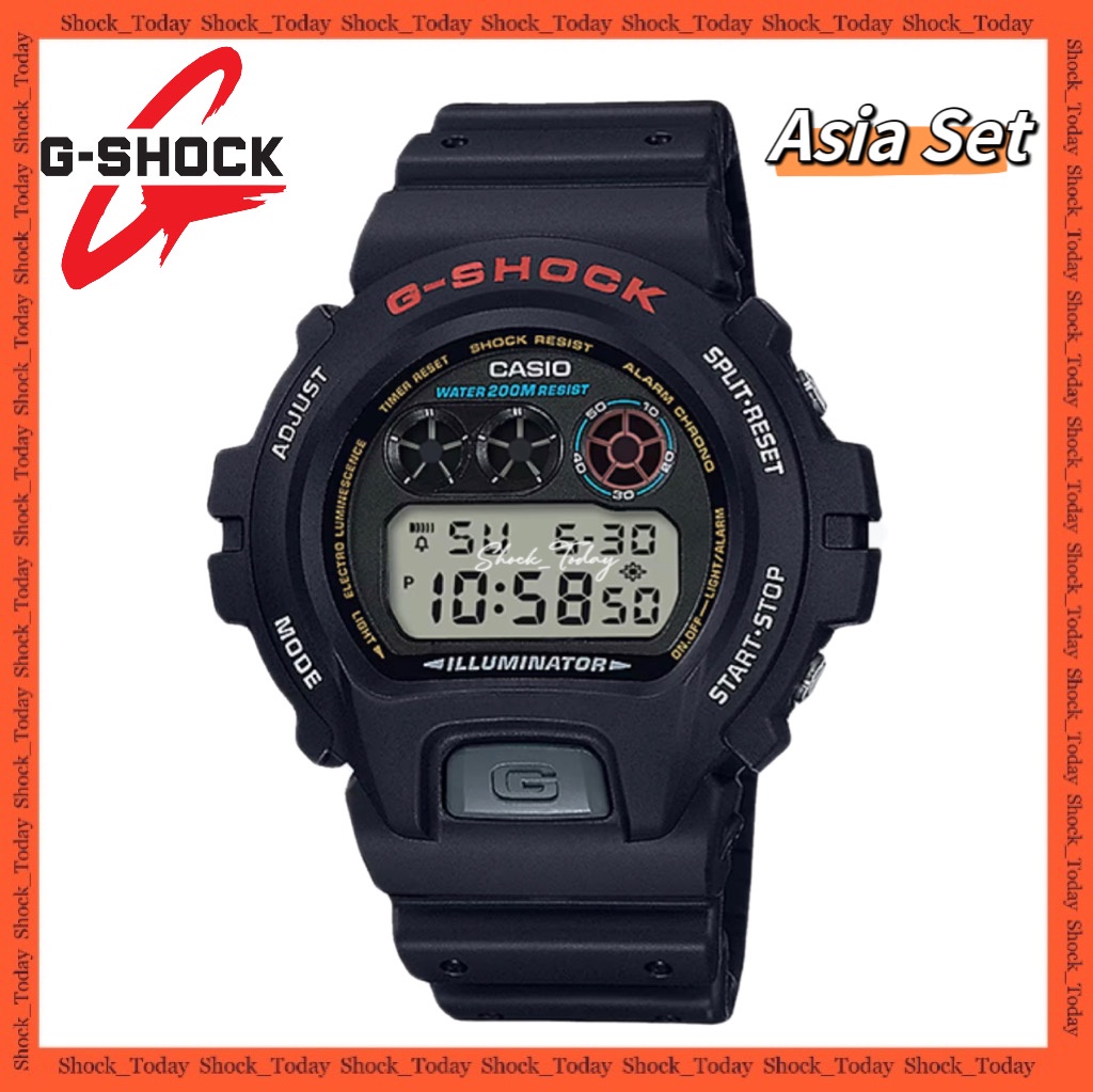 Ready Stock Casio G Shock DW6900 1V DW69001VDR Asia Set