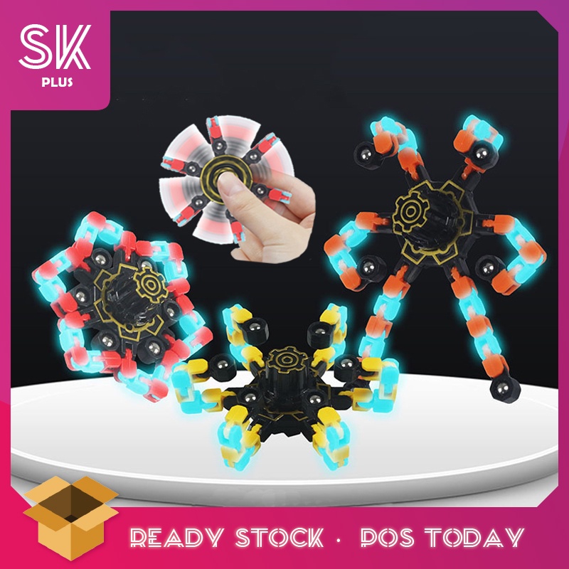 SKPLUS Childrens Fidget Toys Kit Handheld Deformed Fingertip Chain ...
