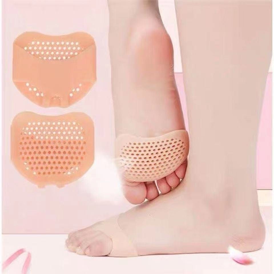 Honeycomb Foot Pad Silicone Gel Feet Heel Leg Pain Relief Support Tapak ...