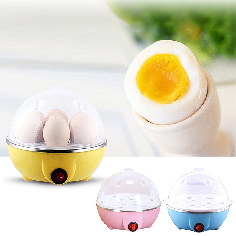 350W Electric Egg Steamer Soft Medium Hard Boiled Eggs Cooker Boiler