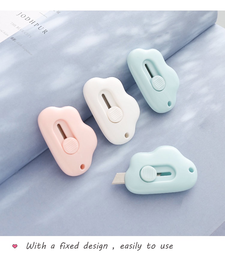 Mini Cloud Cutter Cute Art Knife Small Portable Parcel Paper Box Opener ...