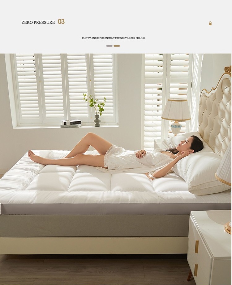 IDECO 5 Star Quality Hotel Grade Mattress Topper Mattress Pad Single