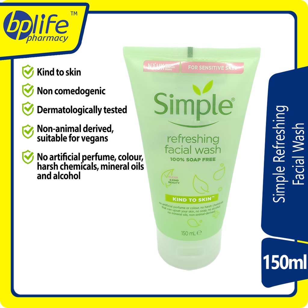 Simple Refreshing Facial Wash 150ml | Shopee Malaysia