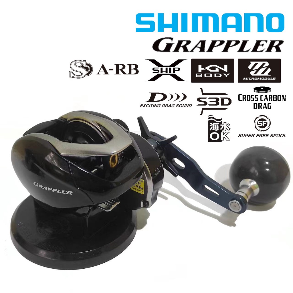 Shimano Grappler 300 301 Jigging Fishing Reel Limited 1 Year