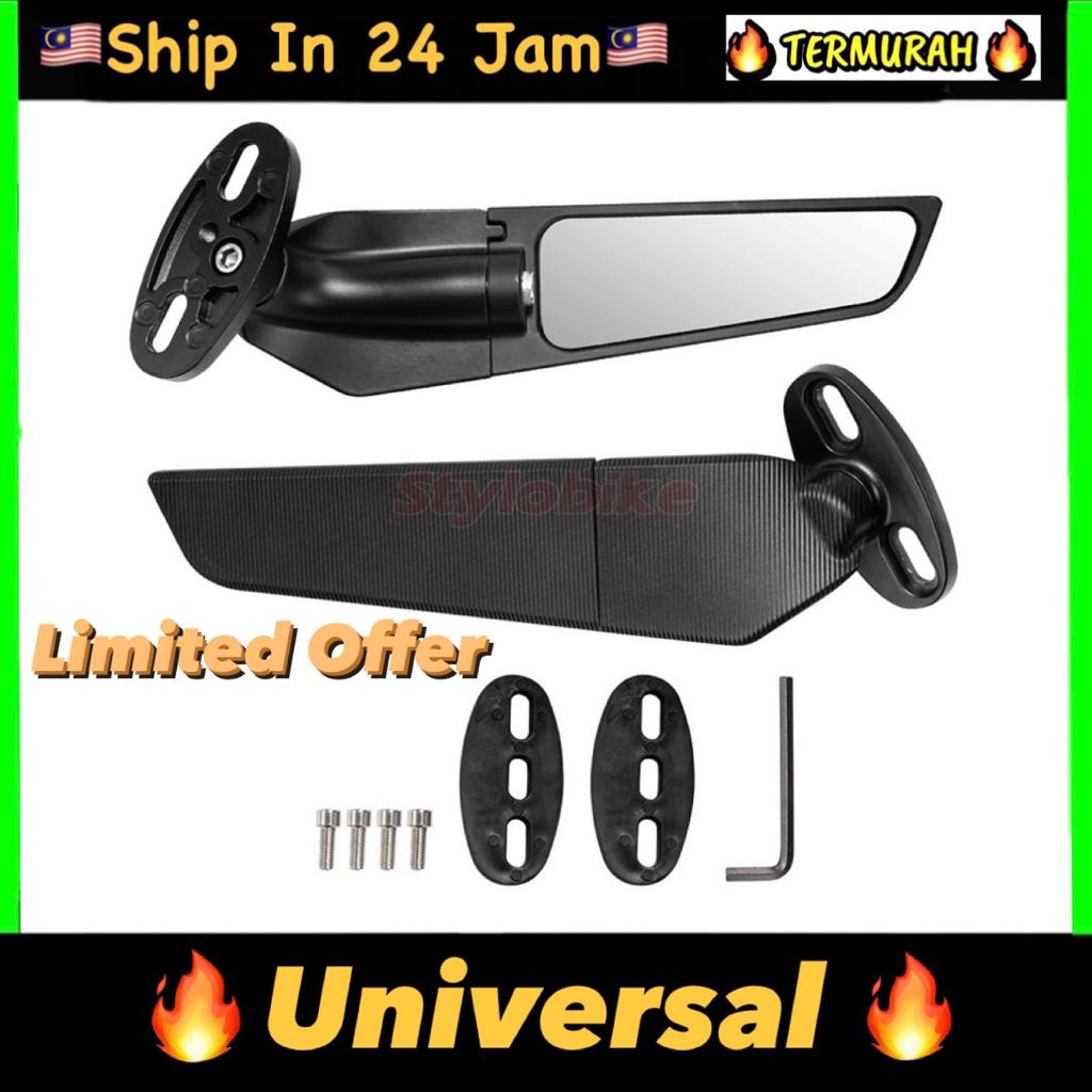 Winglet Side Mirror FAIRING R15 R25 EX5 WAVE CBR150 ADJUSTABLE