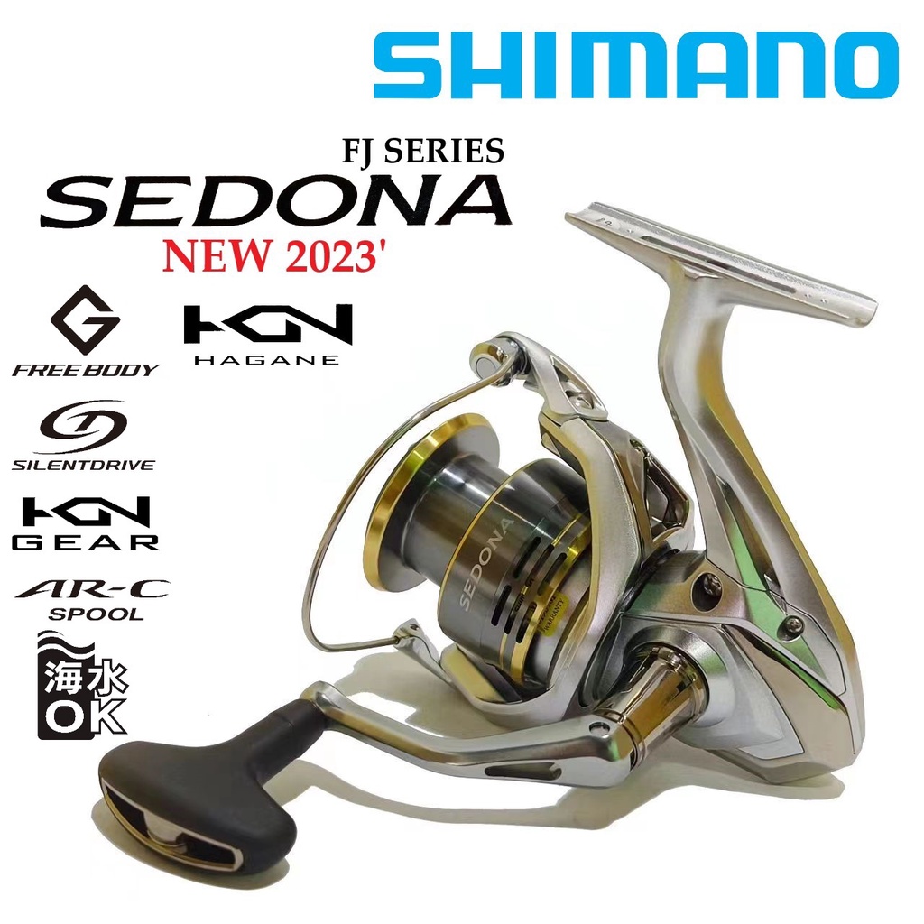 23 SHIMANO SEDONA FJ 2500 C3000 C5000XG Spinning Fishing Reel HAGANE Body  Gear SILENTDRIVE Free Body Saltwater Fishing Tackle - AliExpress