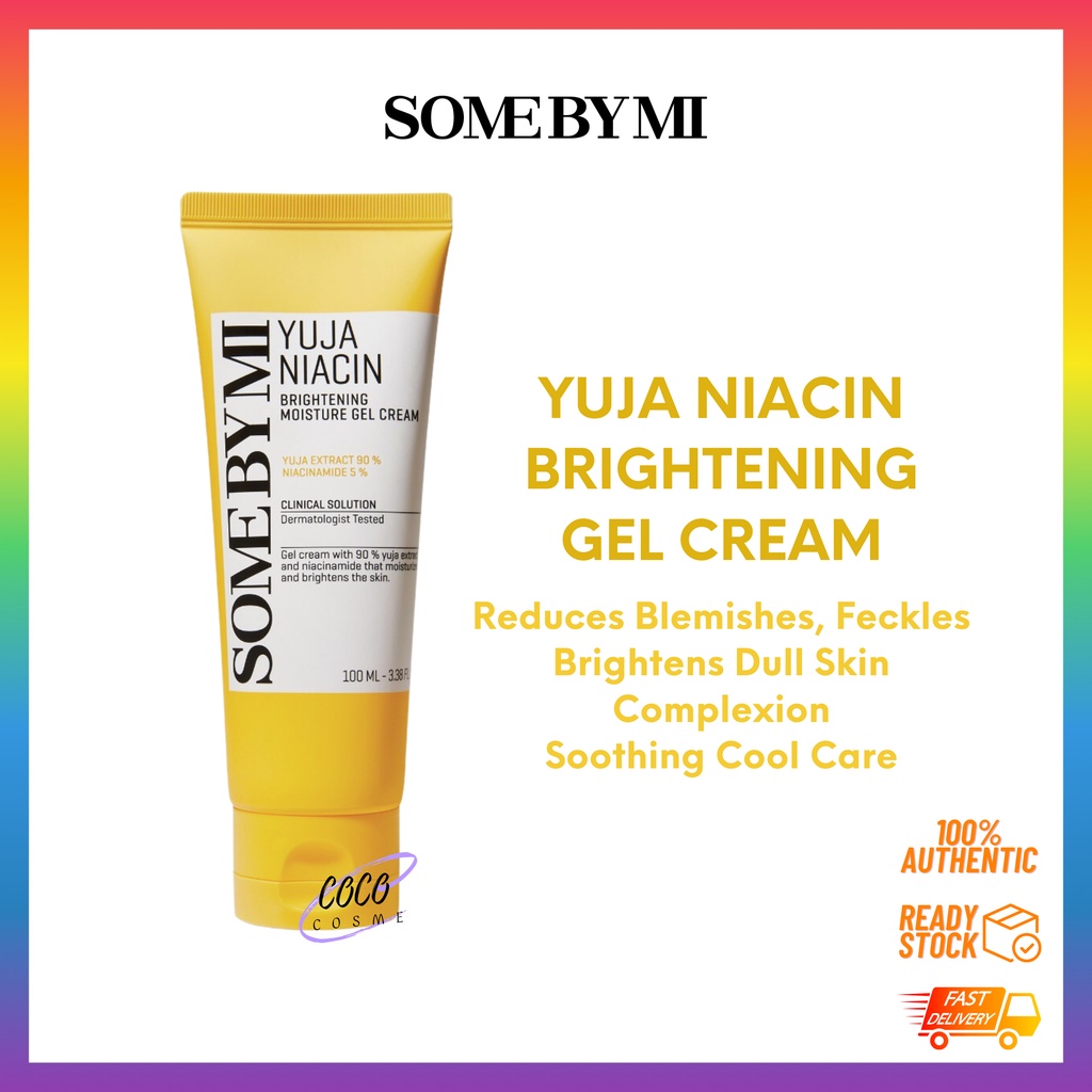 SOME BY MI Yuja Niacin Brightening Moisture Gel Cream 30ml | 100ml ...