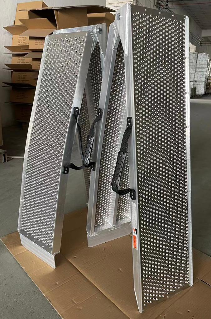 Aluminium Heavy Duty Bike Ramp Tangga Motor Motosikal Anti Slip ...