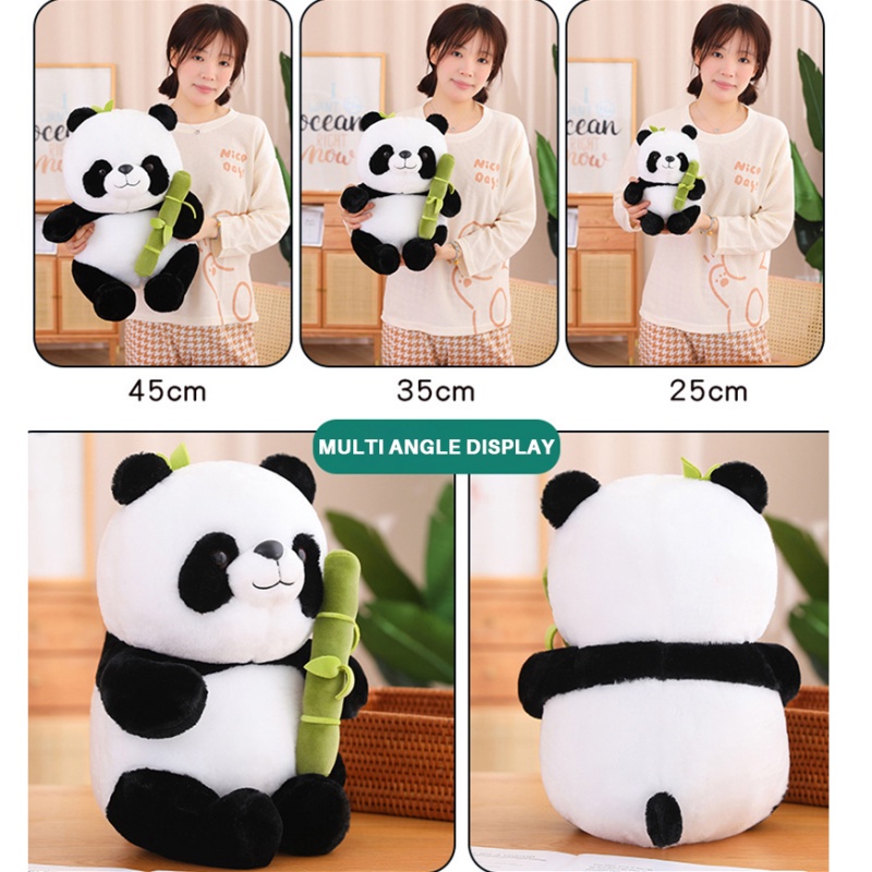 Loveable And Fluffy Panda Toy With Bamboo A Must-Have For Any Animal ...