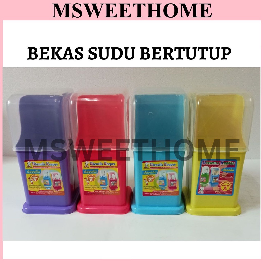 Bekas Sudu/Cutlery holder/Bekas Plastik/Plastic Container/Bekas Letak ...