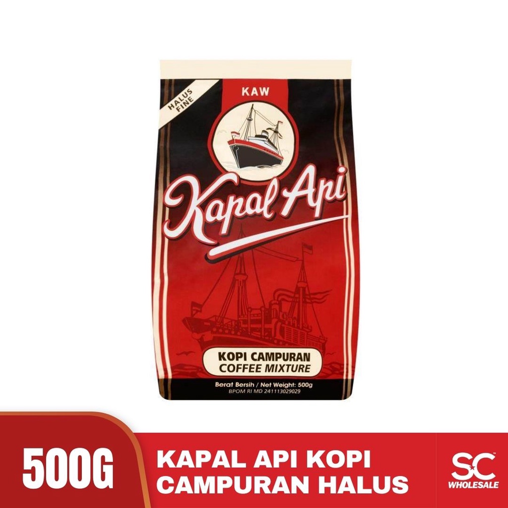 Kapal Api Kopi Campuran Halus 500g | Shopee Malaysia