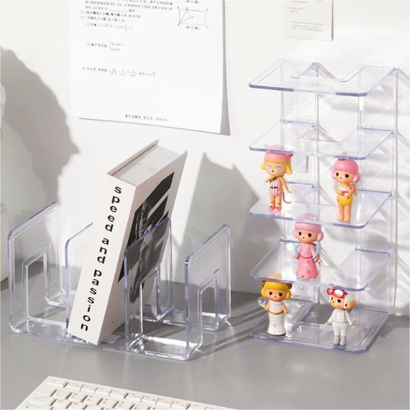 Daily Like | Stackable Bag Storage Box Transparent Divider Handbag ...