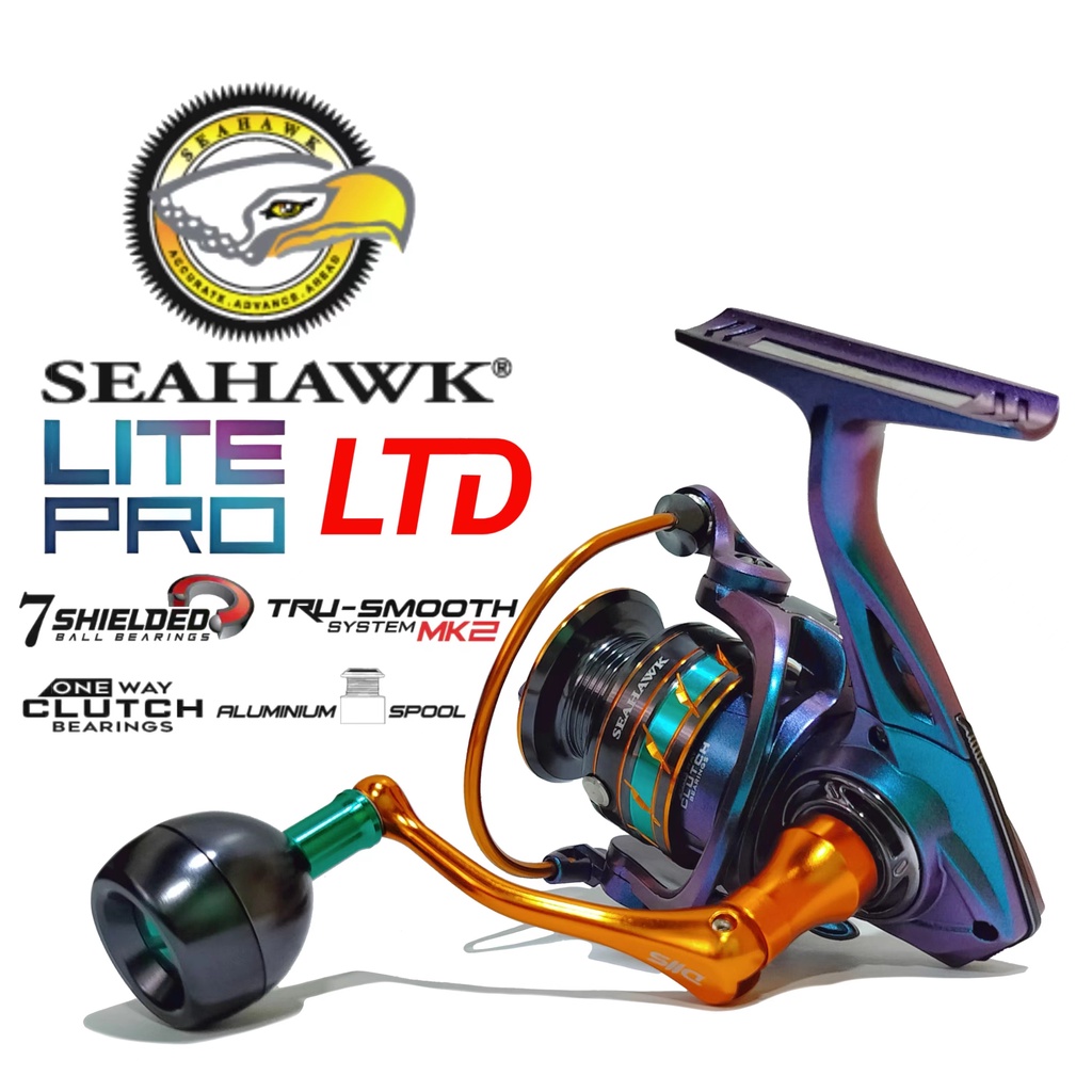 SEAHAWK LITE PRO SW / LITE PRO LTD SPINNING FISHING REEL