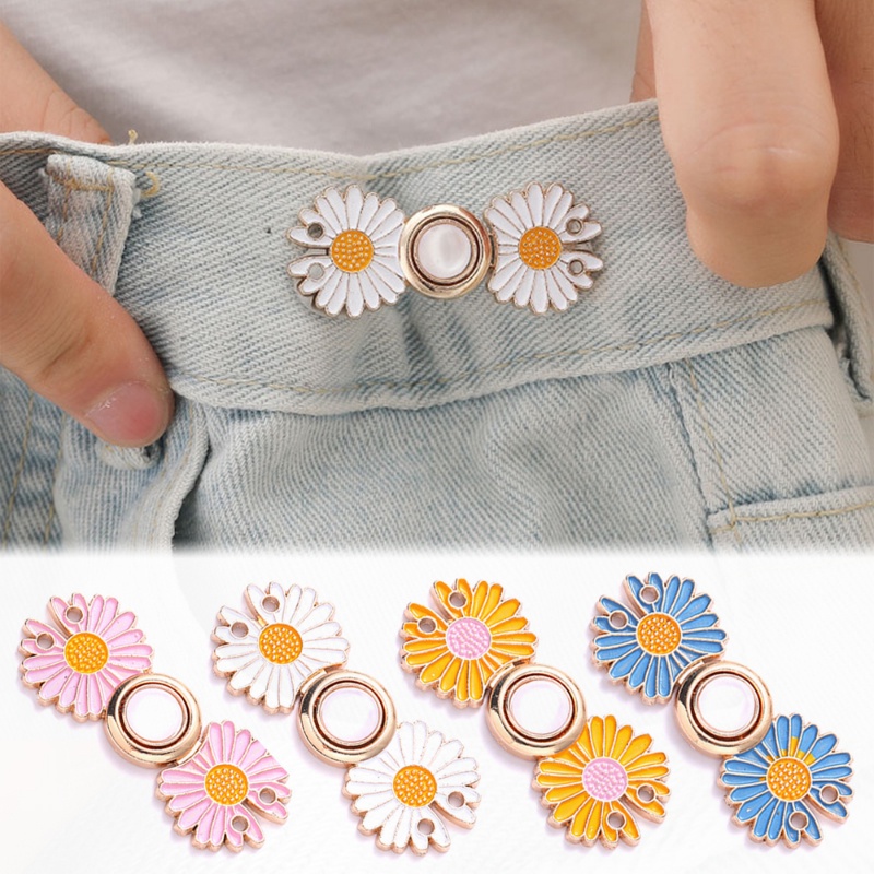 Smooth Chain Jeans Waist Buckle / DIY Decorative Clothes Metal Brooches ...