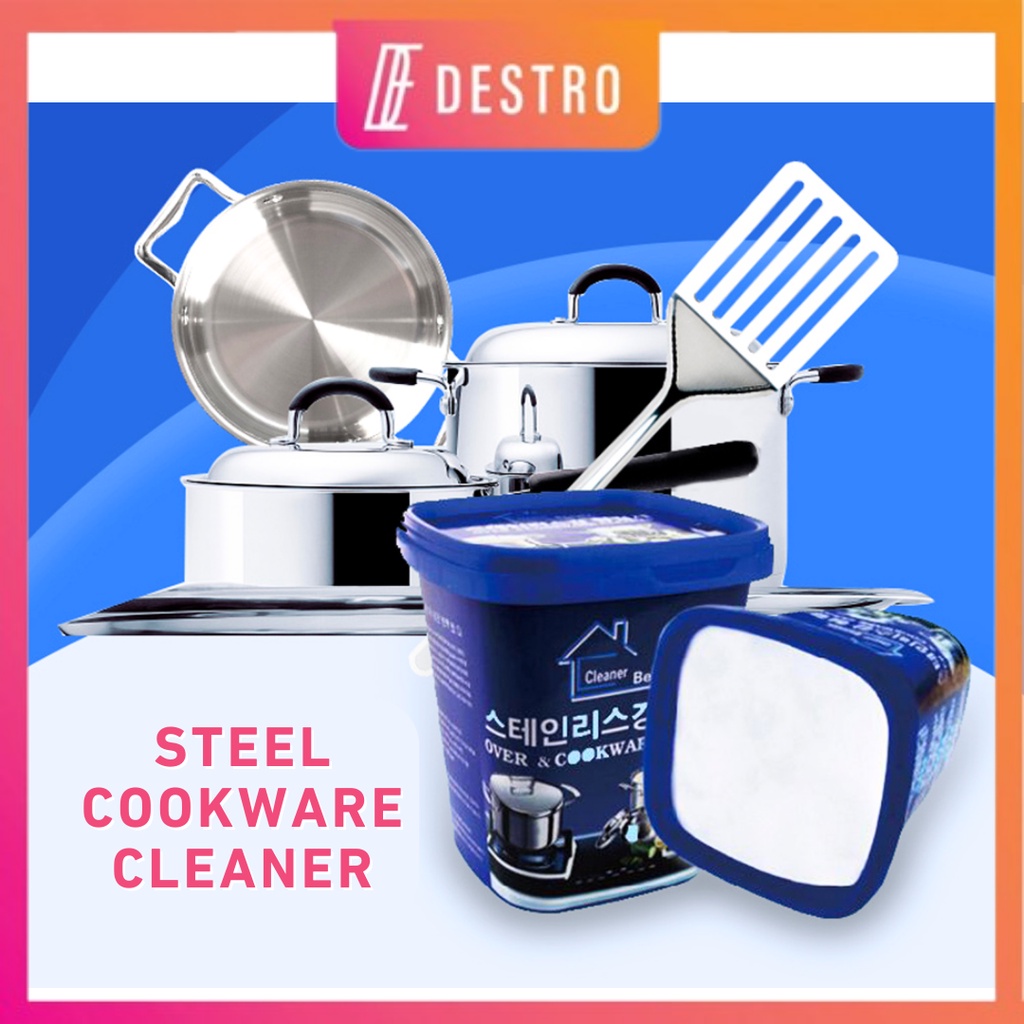 Destro Steel Cooker Pot Cleaner Pencuci Periuk Magik Magic Cookware