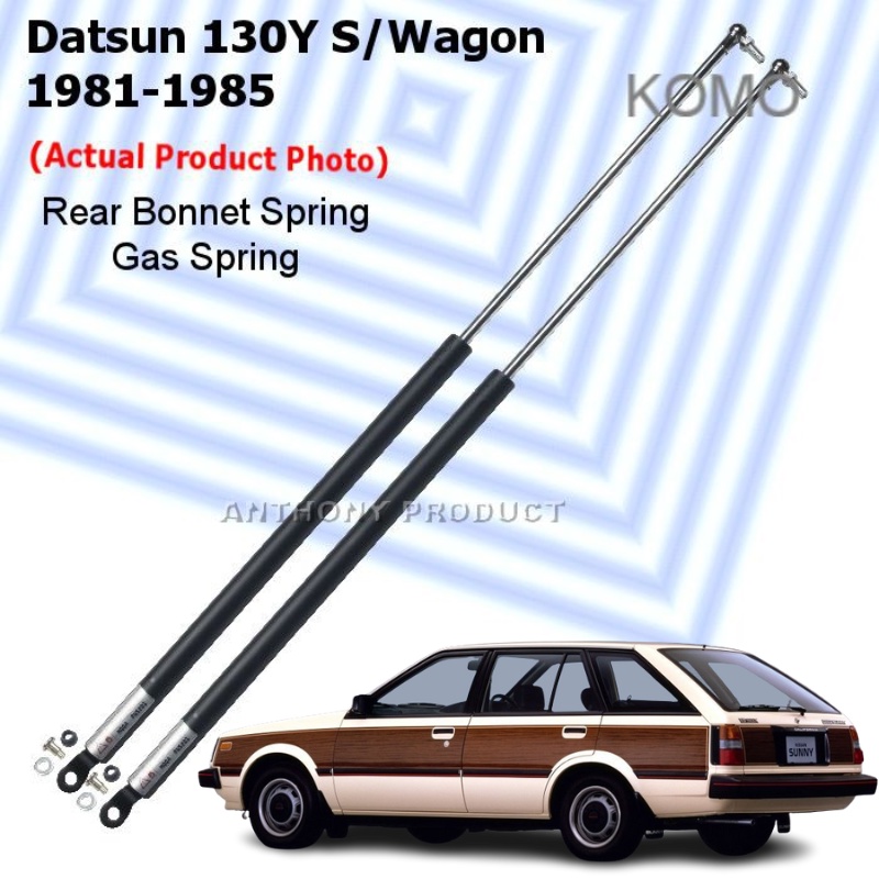 Nissan Sunny B11 Datsun 130Y Station WAGON Rear Gas Spring Boot Lifter ...