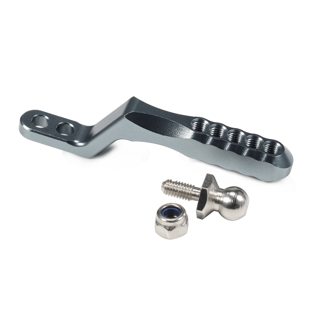 Gancio Traino Metallico Con Ricevitore Per RC Crawler 1/10 - SCX10 Traxxas TRX4