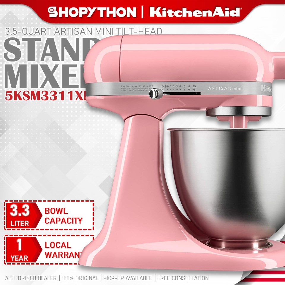 KitchenAid Artisan mini Series Stand Mixer 3.5 qt - Guava Glaze