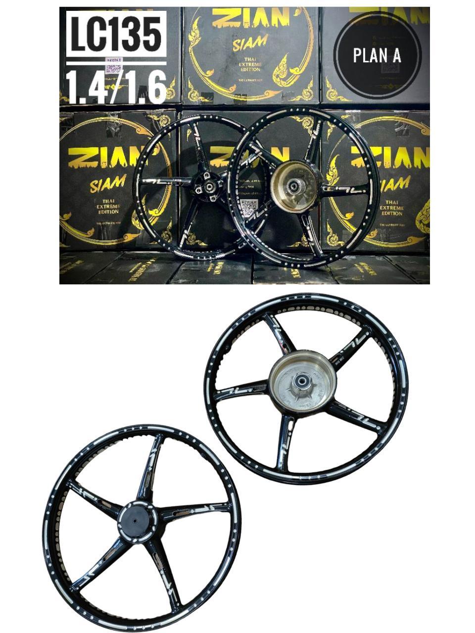 Zian Siam CNC LAY Sp522 Sport Rim Y15ZR Y16ZR RSX RS150 LC135 SRL115 ...