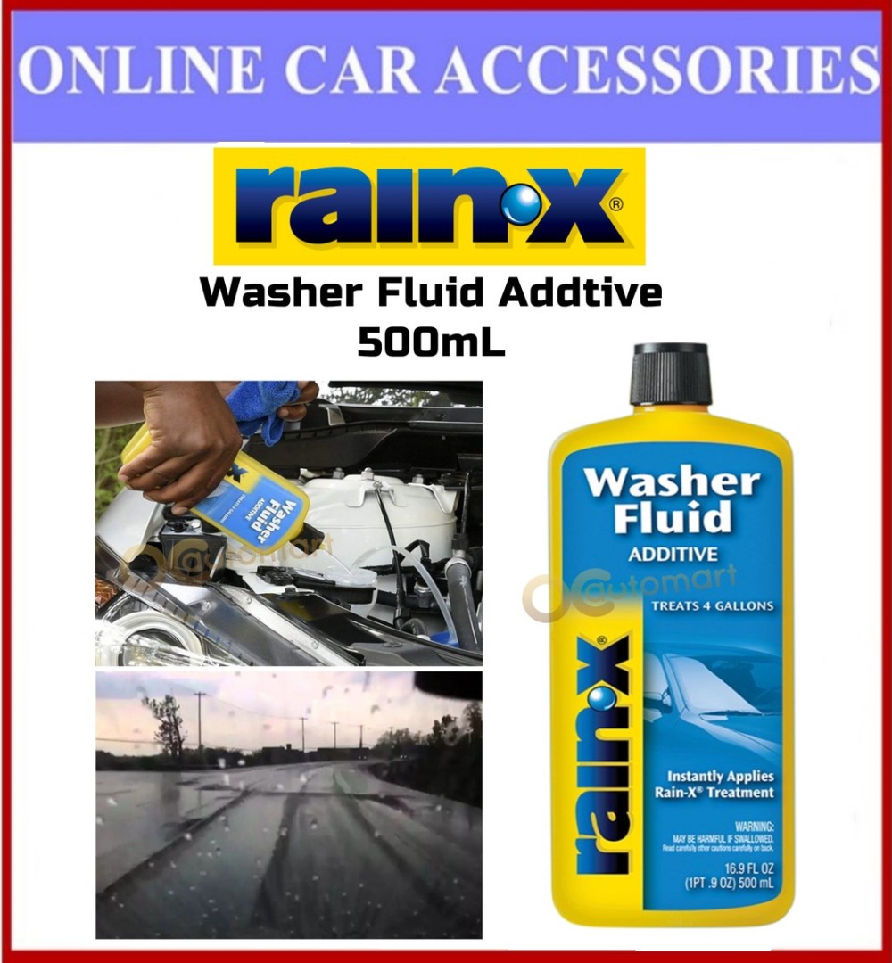 Rain‑X Windshield Washer Fluid Addtive - 500ml Rain X