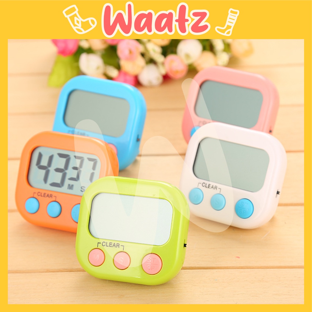 (HM14) Magnetic Digital Timer Kitchen Cooking Timer Count Up and Down ...