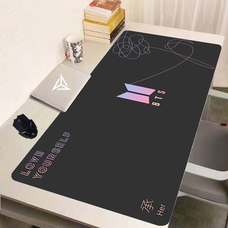 Kpop-BTS Mouse Pad Gaming Accessories Mousepad Anime Desk Mat PC Gamer ...