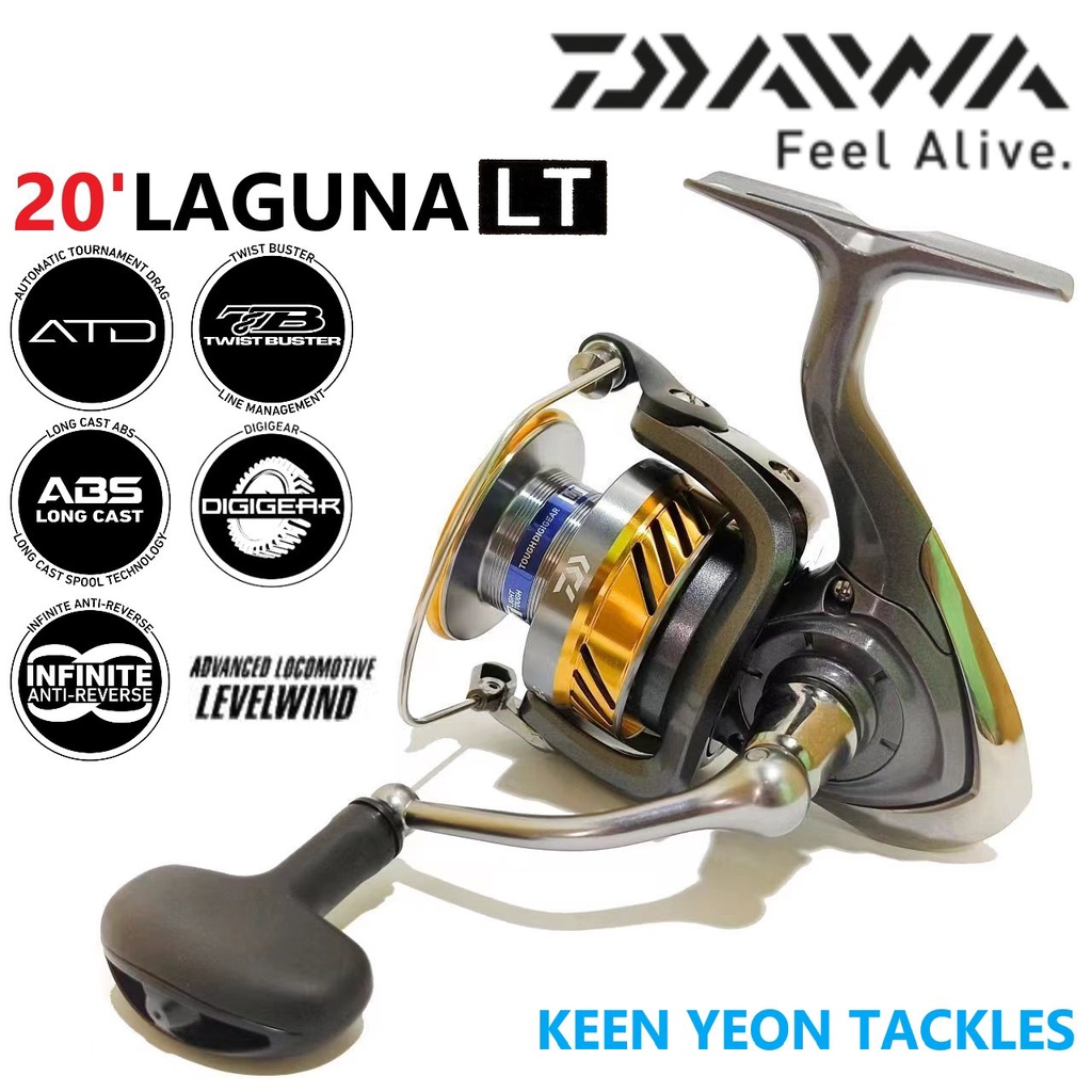 2020' DAIWA LAGUNA LT SPINNING REEL | Shopee Malaysia