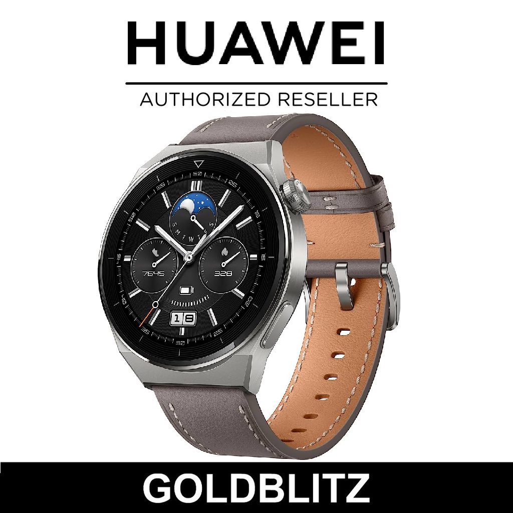 HUAWEI WATCH GT 3 Pro 1.43" AMOLED Sapphire Titanium Smartwatch High