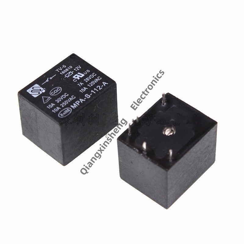Mini Electronic Relay MPA-S-112-A 12V Four-legged 10A Rice Cooker Relay ...
