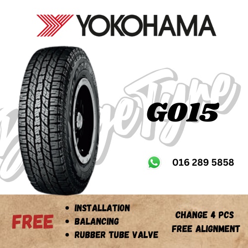 YOKOHAMA G015 265/60R18 255/70R15 255/70R16 31X10.5R15 4x4 2656018 2557015 2557016 3110515 tayar At