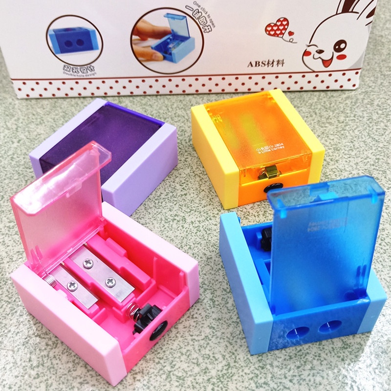 Pencil Sharpener Primary School Students Small Pencil Sharpener (BGJAYA
