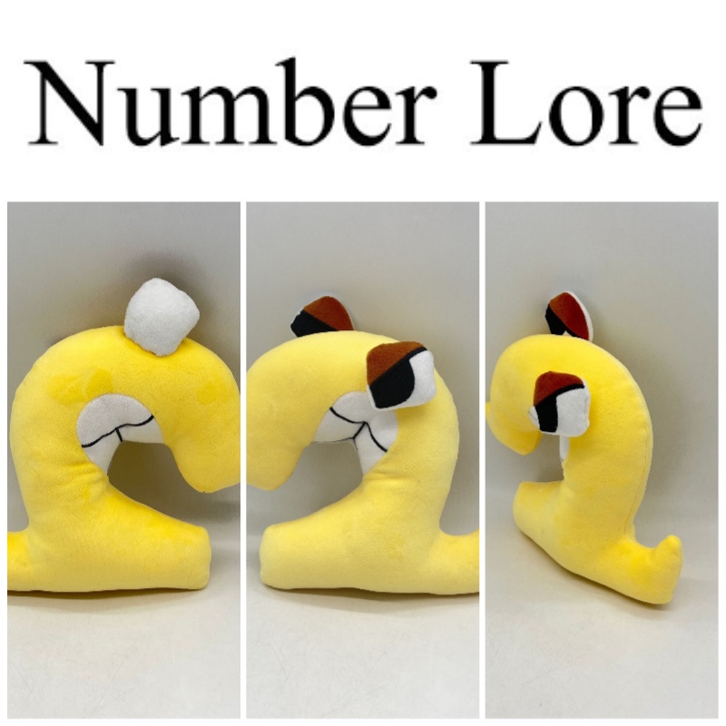 Soft And Cuddly Number Lore Plush Perfect Companion For Your Little One ...