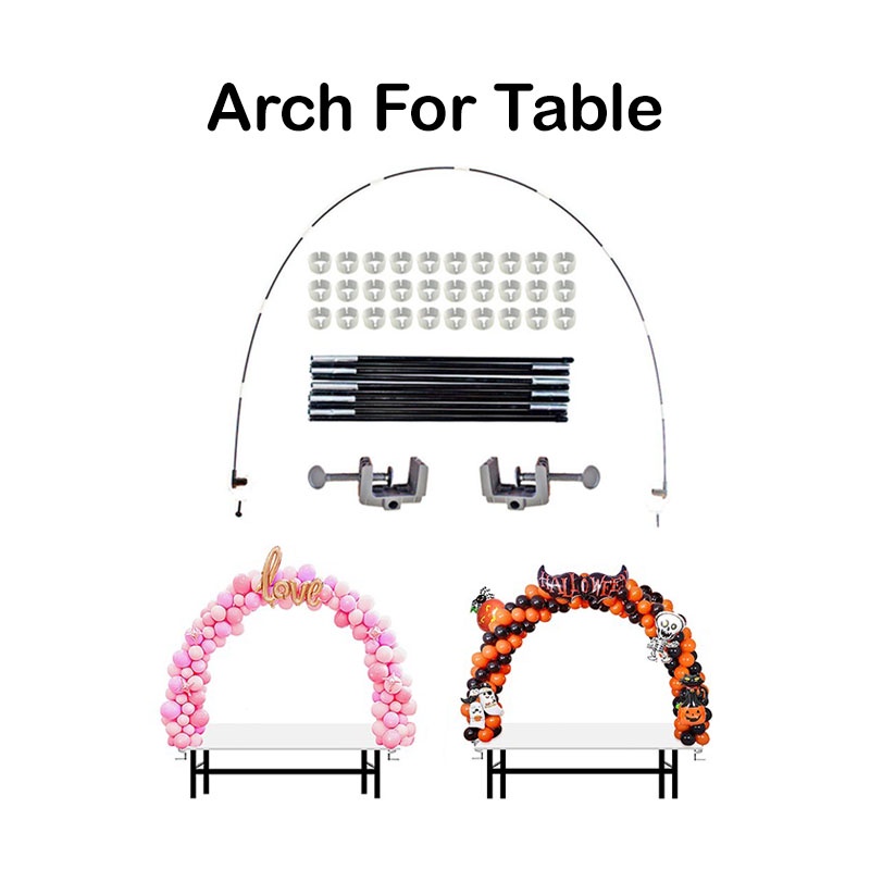 Table Arch Kit Stand Balloon Column Round Circle Frame Holder Party ...