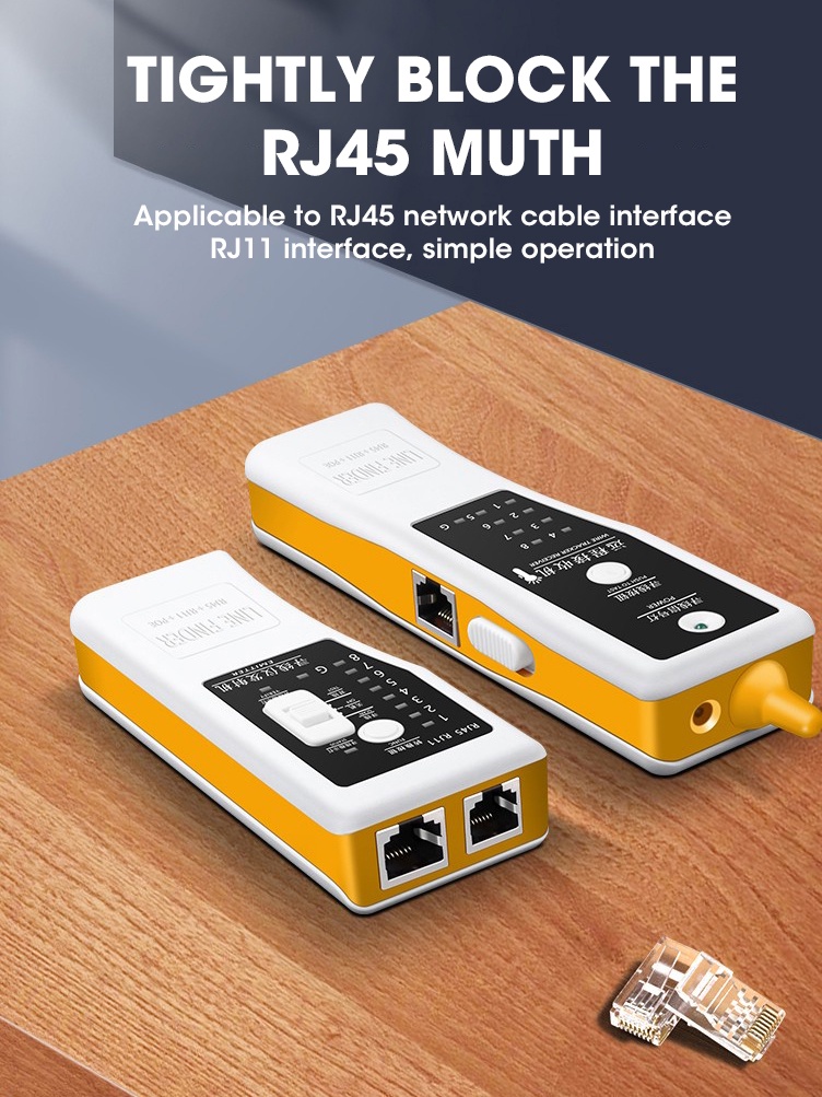 Zoerax RJ11/RJ45/Cat5/Cat6 Telephone Wire Tracker | Shopee Malaysia