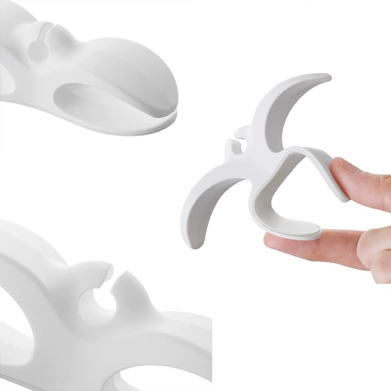 Cable Organizer Cord Wrapper Clip Adhesive Wire Winder Kitchen