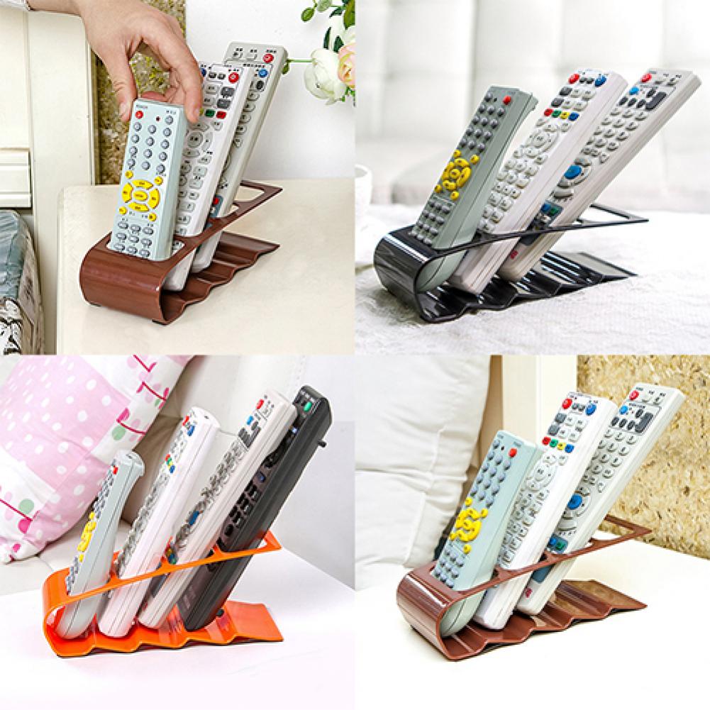 Creative 4 Grid TV Remote Control Stand Holder Air Conditioning Remote ...