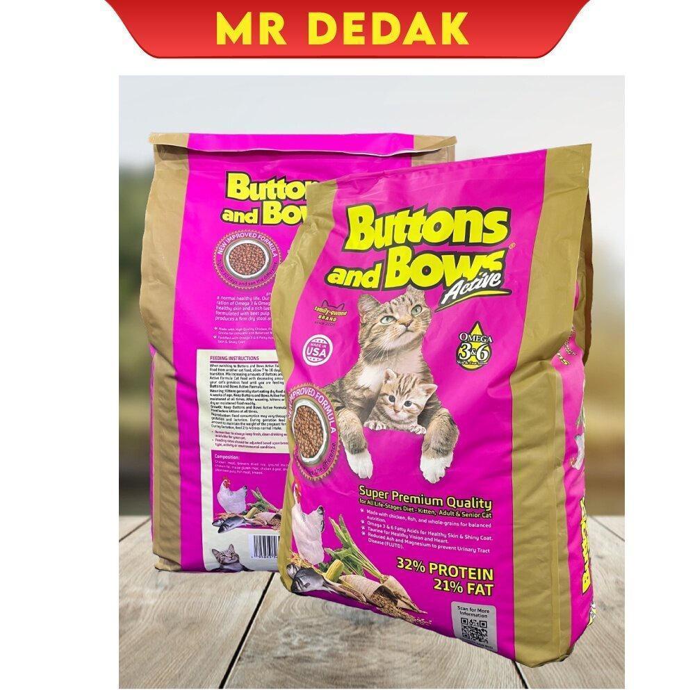 [REPACK][1KG] Makanan Kucing Premium B and B Active Repack | Cat Food ...