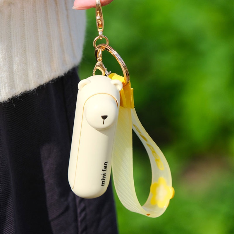 3 In 1 Portable Mini Fan Handheld Adjustable 3 Modes Cooling Fans USB  Rechargeable Keychain LED Flashlight Air Cooler | Shopee Malaysia