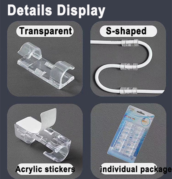FEELING🔥插排 Self Adhesive Power Strip Holder & Socket Plug Rack, No ...
